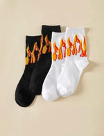 Load image into Gallery viewer, Up In Flames Socks
